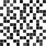 Crystal чёрный+белый 30×30 LAPARET