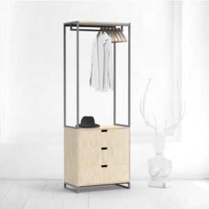 Гардеробный модуль violet с 3 ящиками ARCHPOLE