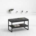 Скамья минимализм flatmoon фанера-винтажный черный ARCHPOLE