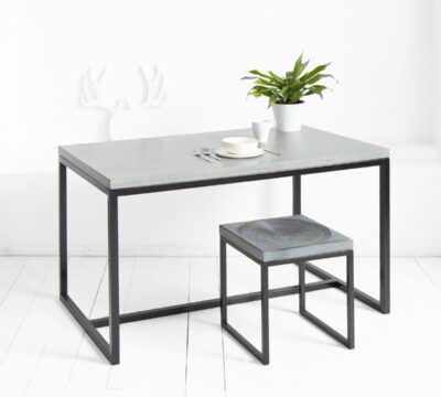Стол обеденный минимализм фанера-винтажный серый archpole