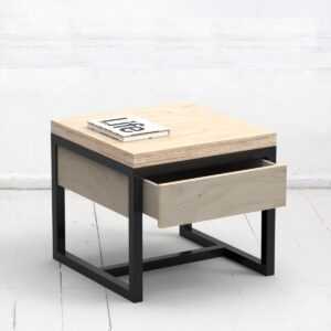 Стол журнальный old drawer фанера-натуральная ARCHPOLE