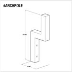 Крючок no name 1 цвет на выбор ARCHPOLE