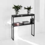 Консоль минимализм фанера-винтажный черный ARCHPOLE