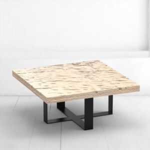 Стол журнальный naturale crosstripe фанера-натуральная ARCHPOLE