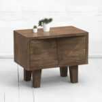 Прикроватная тумба mirror oak дуб-темно-коричневый ARCHPOLE