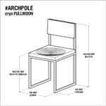 Стул fullmoon цвет на выбор ARCHPOLE