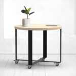 Стол обеденный round crosstripe конструктор ARCHPOLE