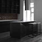 Табурет барный fullmoon фанера-винтажный черный ARCHPOLE