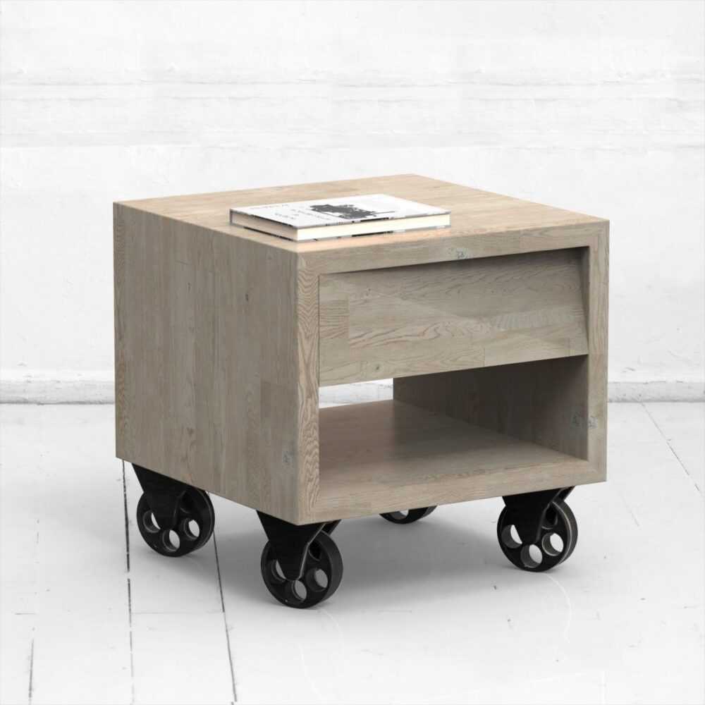 Прикроватная тумба staple oak дуб-белый ARCHPOLE Прикроватная тумба staple oak дуб-белый ARCHPOLE
