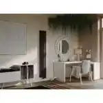 Трубчатый радиатор с круглой трубой 32 мм GUARDO TORRE 3D 2000 мм высотой, 82 мм шириной, 2 секции, боковое подключение, 3D-2000-02 BK-VER R9016(M) белый матовый