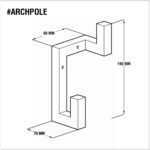 Крючок no name 4 цвет на выбор ARCHPOLE