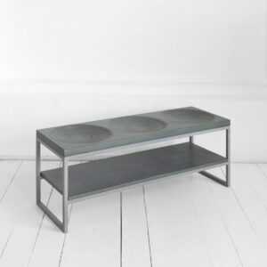 Скамья минимализм x3 fullmoon фанера-винтажный серый ARCHPOLE