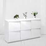 Комод oak фанера-винтажный-белый ARCHPOLE