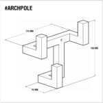 Крючок no name 7 цвет на выбор ARCHPOLE