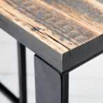Стол барный metalstripee старая доска-коричневая ARCHPOLE
