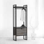 Гардеробный модуль с ящиком old zinger дуб конструктор ARCHPOLE