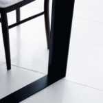 Стол обеденный metalstripe фанера-винтажный черный ARCHPOLE