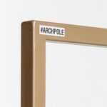 Рейл для одежды минимализм a золотой ARCHPOLE