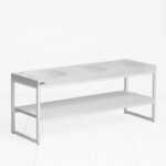 Скамья минимализм x3 fullmoon фанера-винтажный белый ARCHPOLE