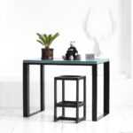 Стол барный metalstripe фанера-винтажный синий ARCHPOLE