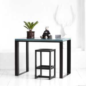 Стол барный metalstripe фанера-винтажный синий ARCHPOLE