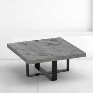 Стол журнальный naturale crosstripe фанера-винтажный серый ARCHPOLE