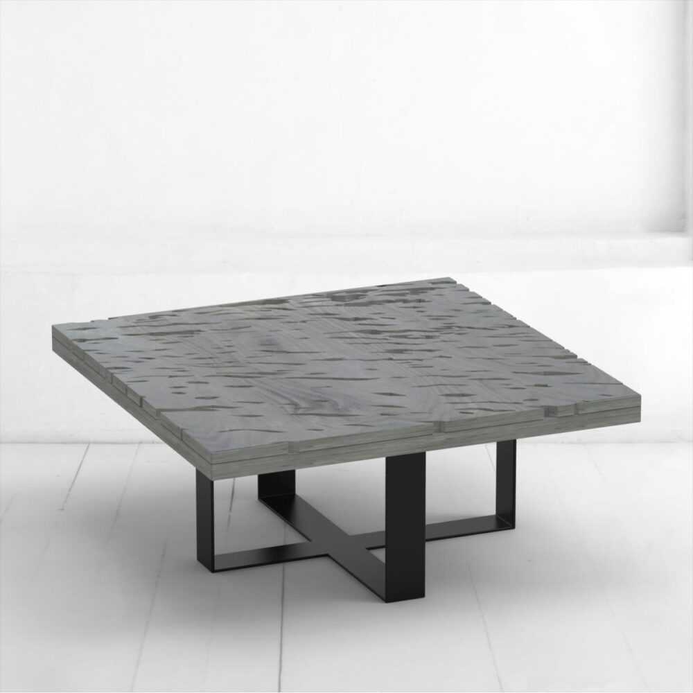 Стол журнальный naturale crosstripe фанера-винтажный серый ARCHPOLE Стол журнальный naturale crosstripe фанера-винтажный серый ARCHPOLE