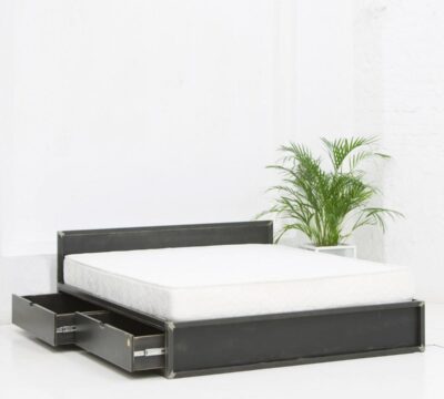 Кровать минимализм с ящиками archpole