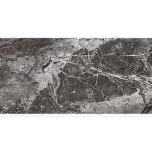 Kenya nero керамогранит черный полированный 60x120 LAPARET