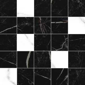 Total Декор мозаичный чёрный MM34108 25х25 25x25 LAPARET