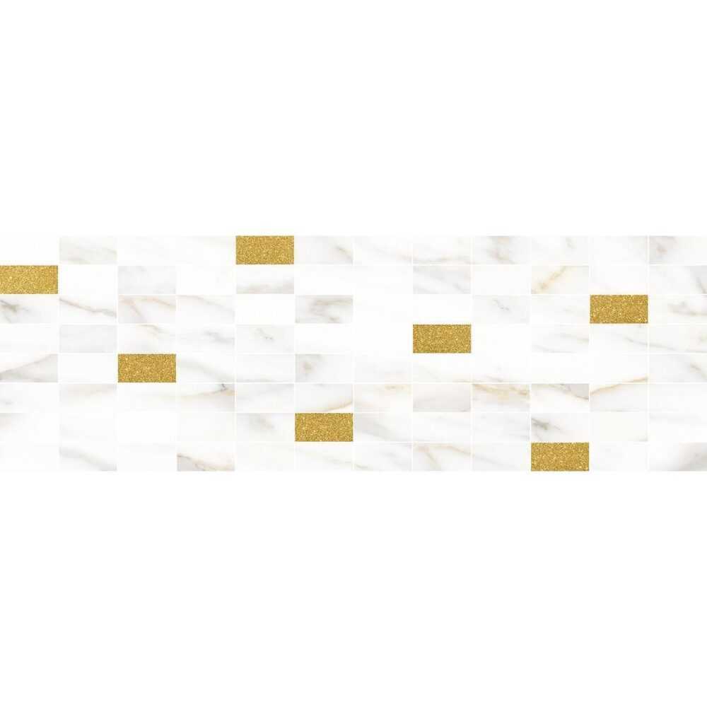 Aragon декор мозаичный белый золото 20x60 LAPARET Aragon декор мозаичный белый золото 20x60 LAPARET