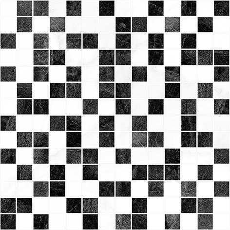 Crystal чёрный+белый 30x30 LAPARET Crystal чёрный+белый 30x30 LAPARET
