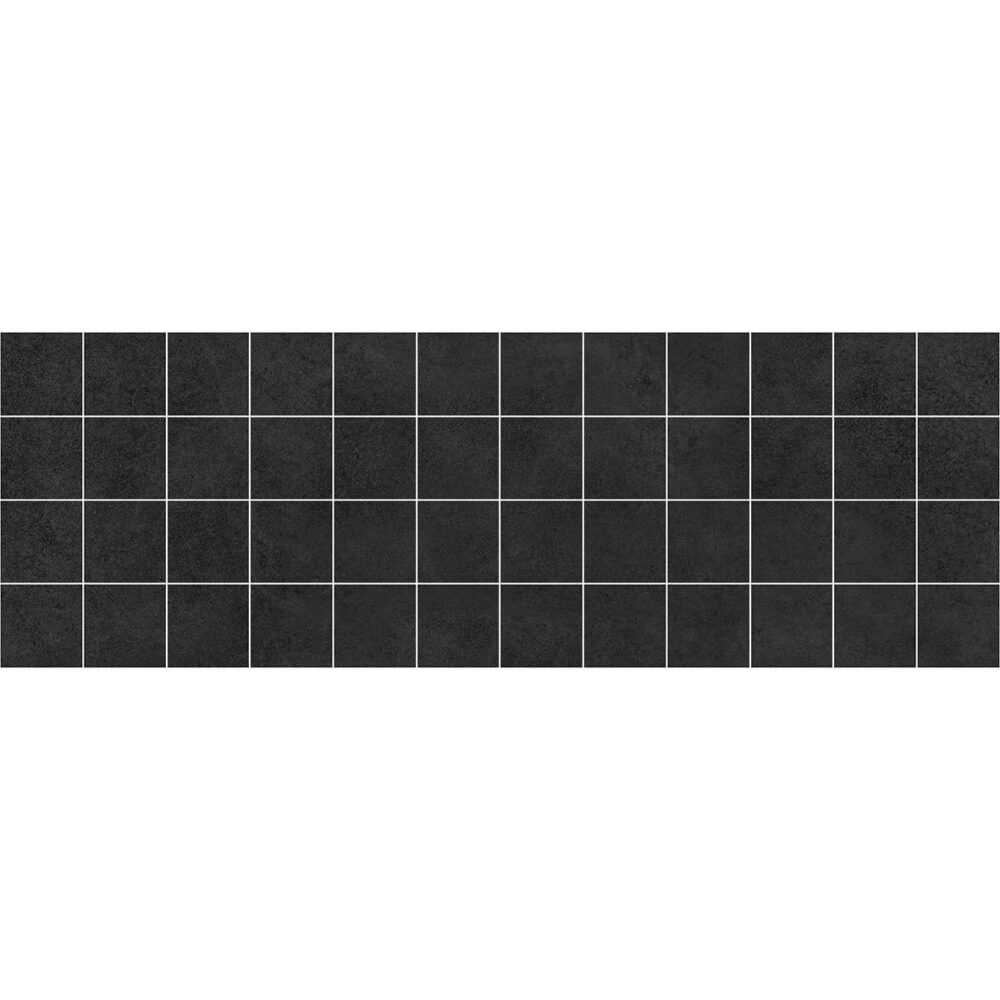 Alabama декор мозаичный чёрный 20x60 LAPARET Alabama декор мозаичный чёрный 20x60 LAPARET