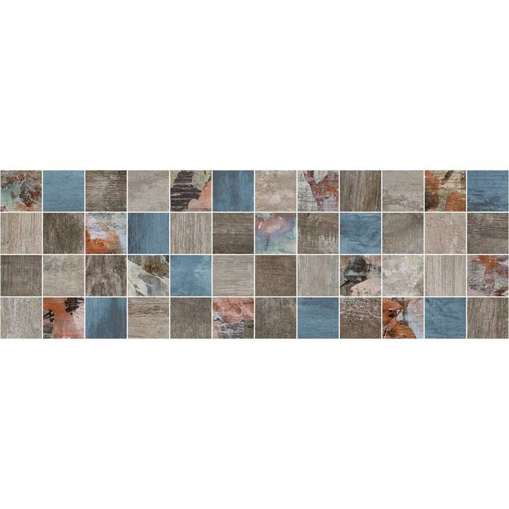 Country декор мозаичный тёмный 20x60 LAPARET Country декор мозаичный тёмный 20x60 LAPARET