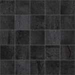 Metallica декор мозаичный чёрный 25x25 LAPARET