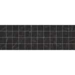 Royal декор мозаичный чёрный 20x60 LAPARET