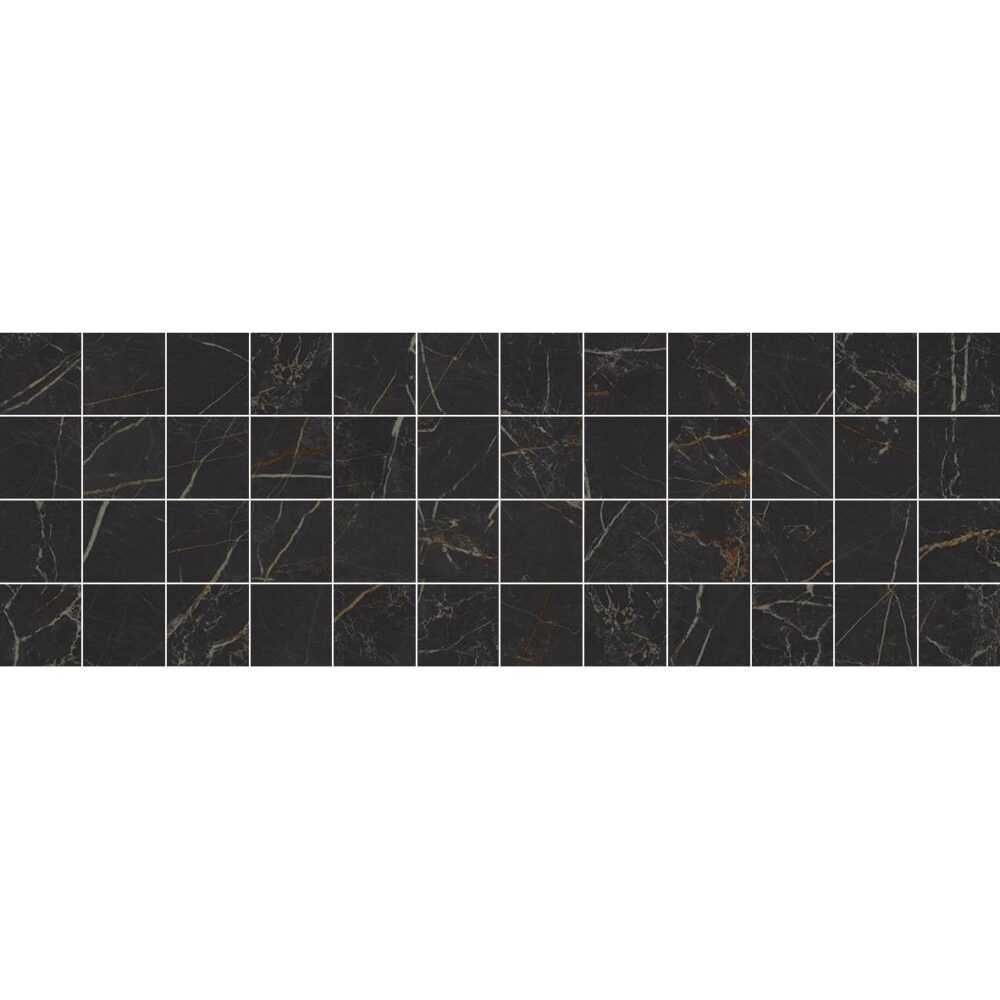 Royal декор мозаичный чёрный 20x60 LAPARET Royal декор мозаичный чёрный 20x60 LAPARET