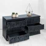 Комод naturale винтажный черный ARCHPOLE