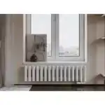 Трубчатый радиатор с круглой трубой 60 мм GUARDO TORRE 6D 300 мм высотой (+100 мм ножки)