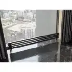 Трубчатый радиатор с квадратным профилем 40x40 GUARDO RETTA 4P 280 мм высотой (+100 мм ножки)