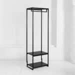 Гардеробный модуль минимализм фанера-винтажный черный ARCHPOLE