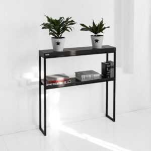Консоль минимализм фанера-винтажный черный ARCHPOLE