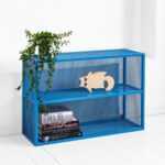 Полка-стеллаж решето металл голубой ARCHPOLE