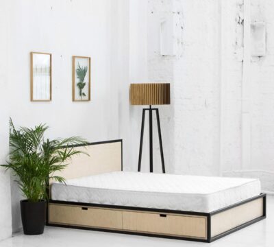 Кровать минимализм с ящиками archpole