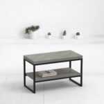 Скамья минимализм flatmoon фанера-винтажный серый ARCHPOLE