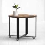 Стол обеденный round crosstripe конструктор ARCHPOLE