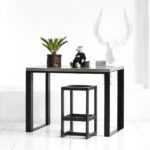 Стол барный metalstripe фанера-винтажный серый ARCHPOLE