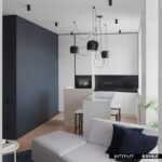 Барный табурет flatmoon фанера-винтажный белый ARCHPOLE