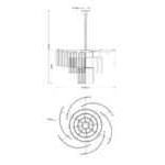 Люстра Ovi v0507 GLODE