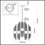Люстра Iblamf 81/7484 GLODE